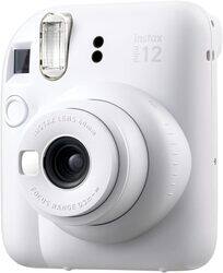 FUJIFILM INSTAX MINI 12 INSTANT FILM CAMERA CLAY WHITE